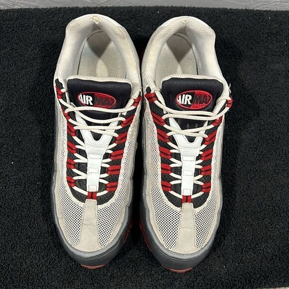 ?? NIKE Air Max 24-7 Shoes Volt Black Red Gray 397252-001 2010 Men Sz 11.5 - E main image 9